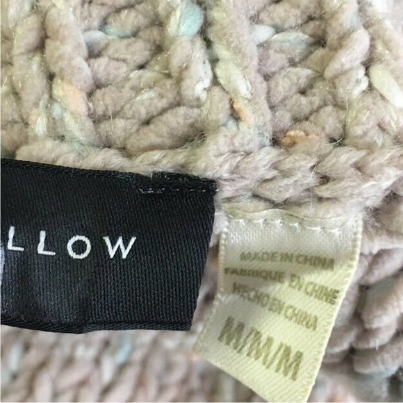 Slate and willow rent the runway nude and multi color turtle neck sweater - Picture 5 of 10